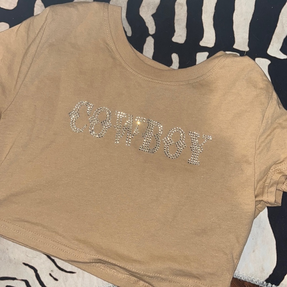 Cowboy Crop Top, only worn once.